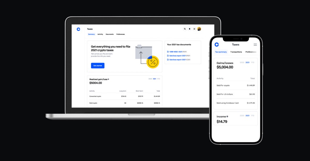 Coinbase is now your personalized guide to crypto taxes